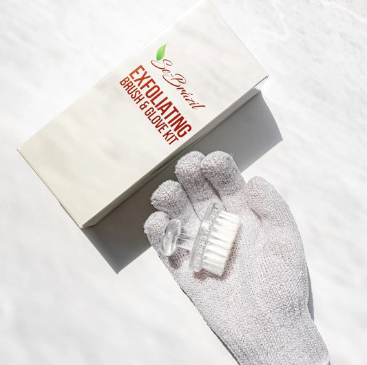 Se-Brazil  Exfoliating Brush and Glove Kit
