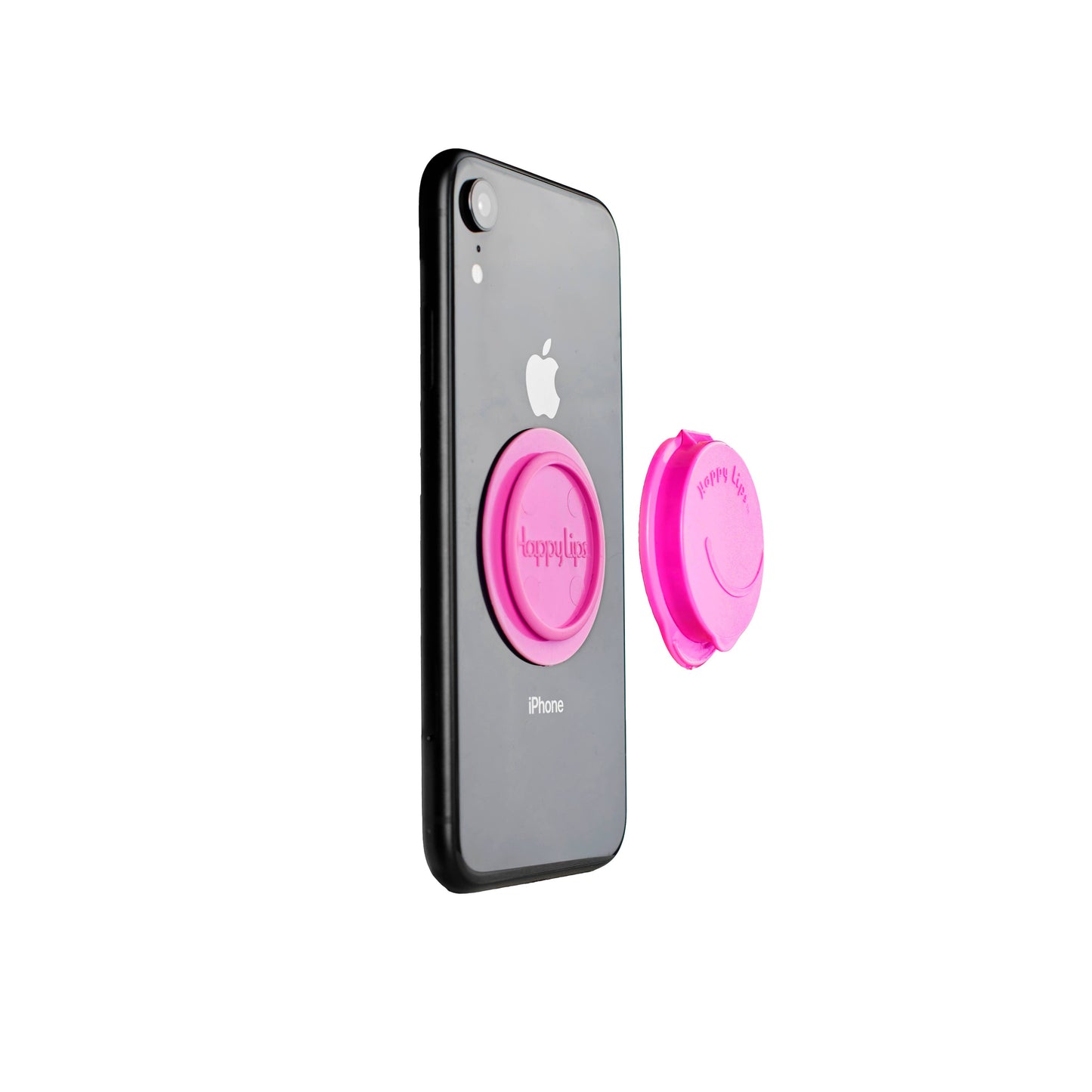 Happy Lips –Lip Balm w/Mirror, Attach Anywhere! Watermelon