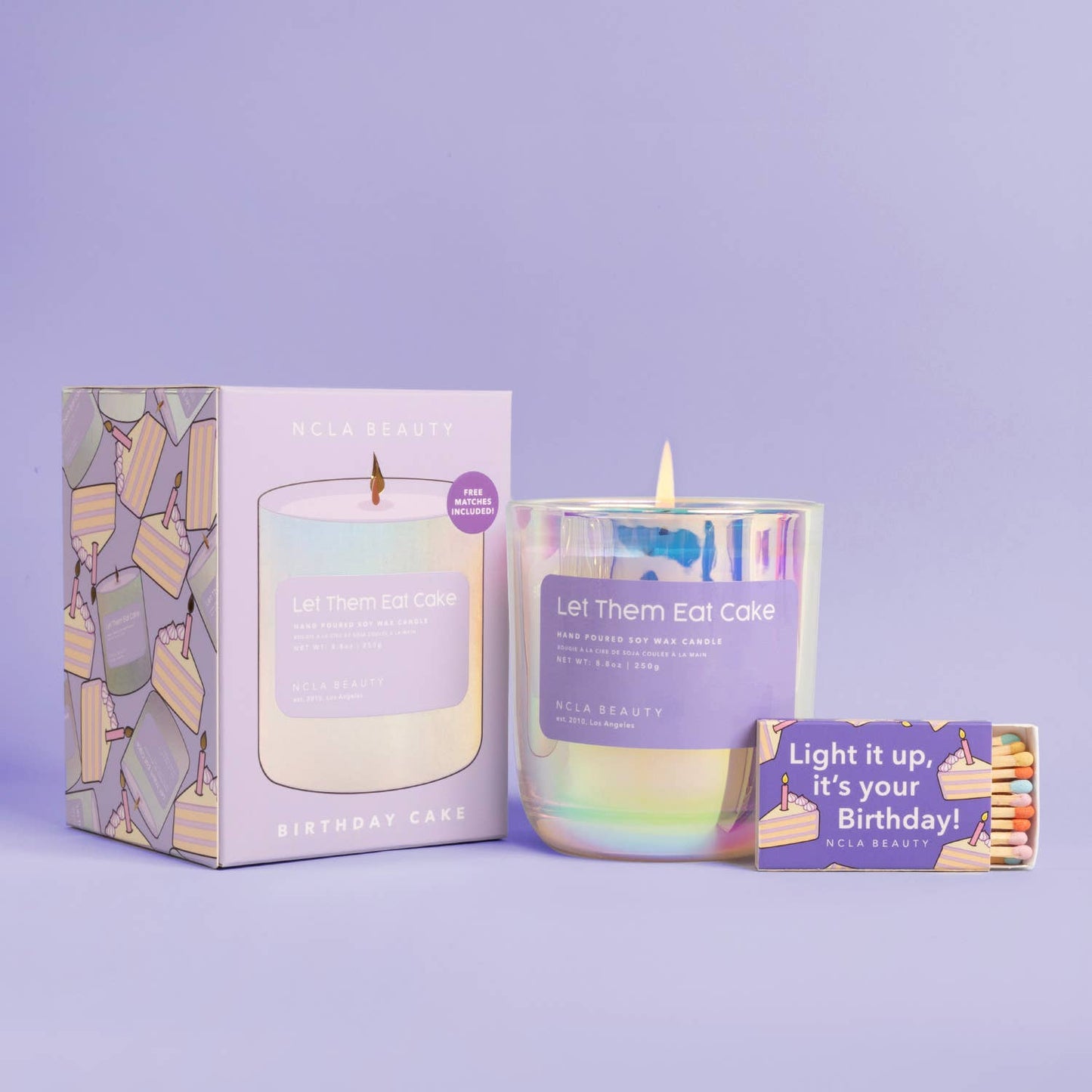 Let Them Eat Cake (Birthday Cake) Soy Wax Candle