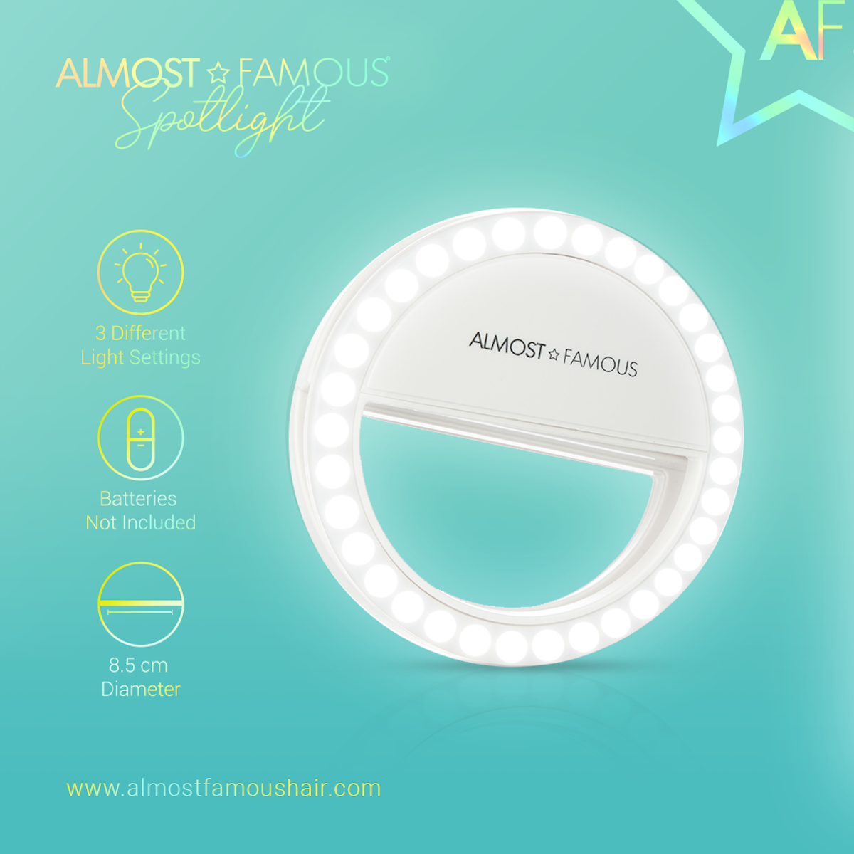 "Spotlight" LED Selfie Light: White