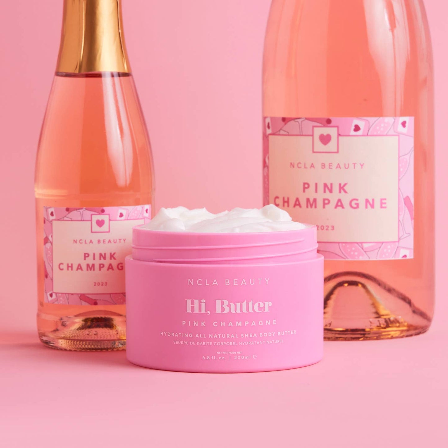 Hi, Butter All Natural Shea Body Butter - Pink Champagne