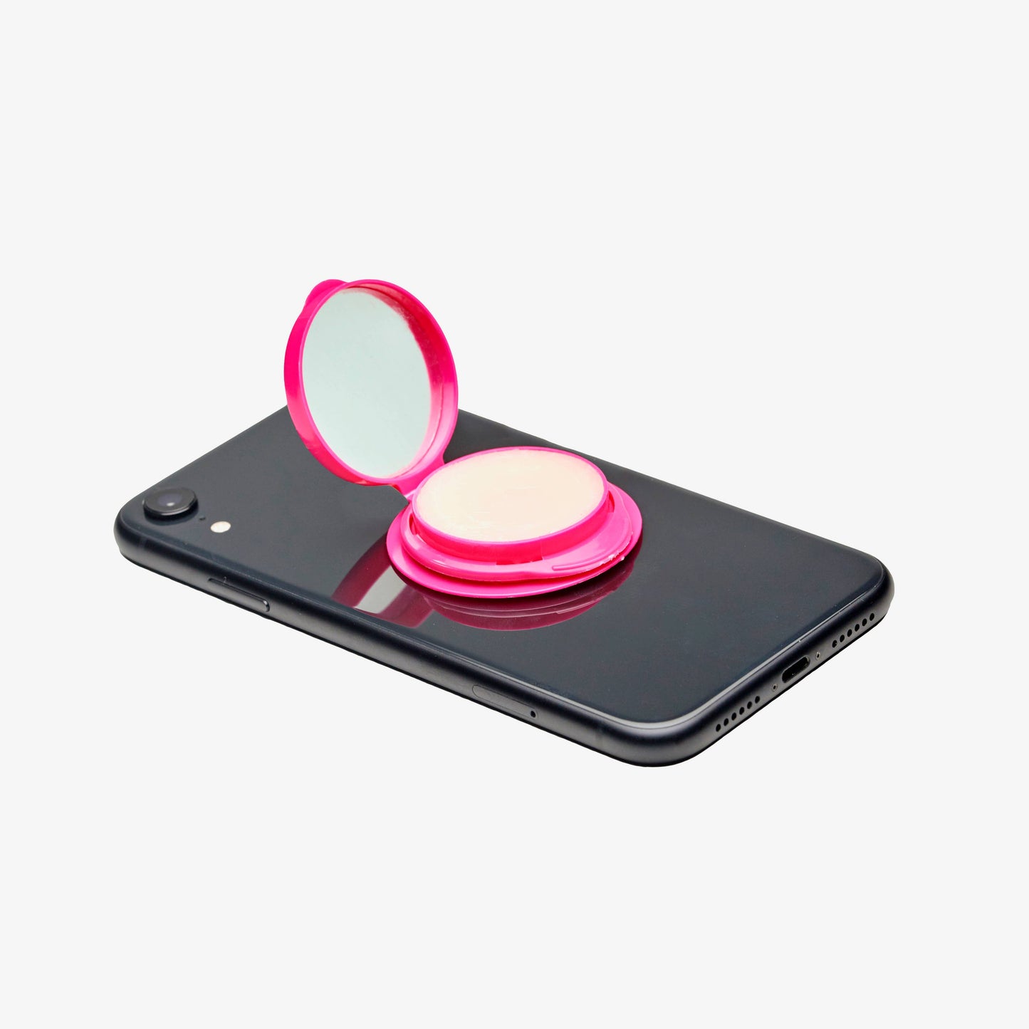 Happy Lips –Lip Balm w/Mirror, Attach Anywhere! Watermelon